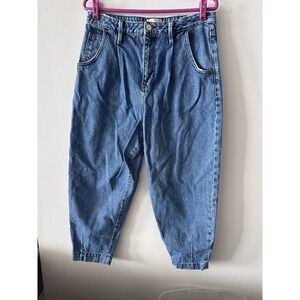 Frame Women's Barrel high waisted campus style jeans size 29 Blue